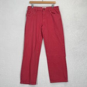 Cotton On Pink Straight Leg Pants Size 8
